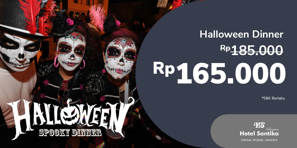 Halloween Dinner di Hotel Santika Premiere Hayam Wuruk