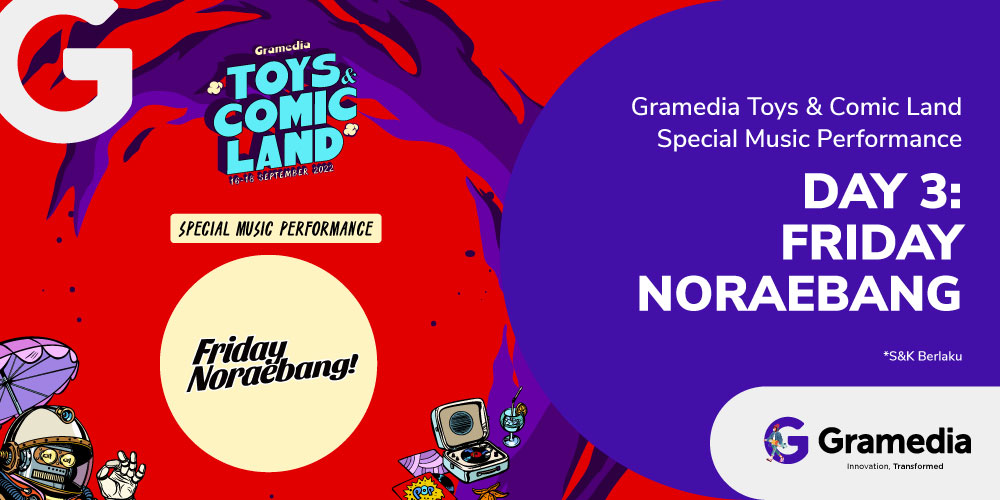 Gramedia Toys & Comic Land - Day 3 Special Music Performance