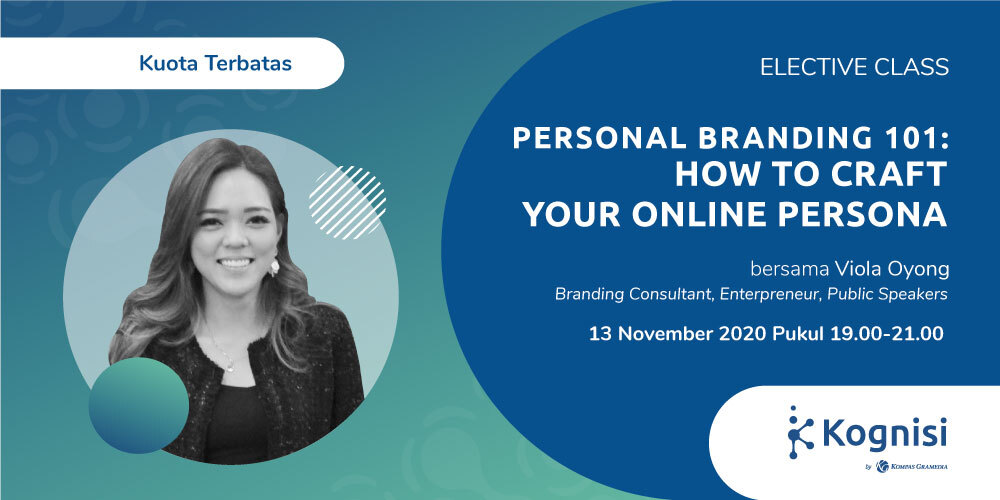 Gambar event Personal Branding 101: How to Craft Your Online Persona dari Kognisi Kompas Gramedia