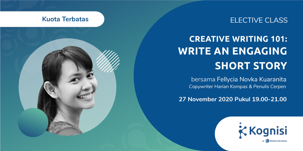 Gambar event Creative Writing 101: Write an Engaging Short Story dari Kognisi Kompas Gramedia